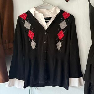 dark academia sweater